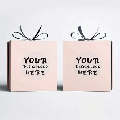 45-50pcs Custom Personalized Stickers - 4 Unique Materials (White PVC, Clear, Holographic, Kraft) - Design Your Own!