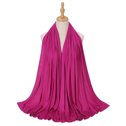 The Mercerized Cotton Jersey Hijab – Softness, Style, and Full Coverage