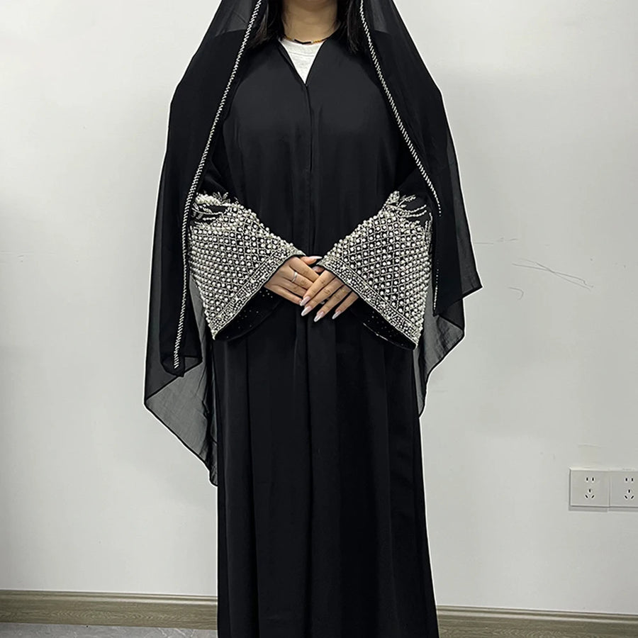 Diamonds of Eid – Beaded Kaftan for the Muslim Woman in America
