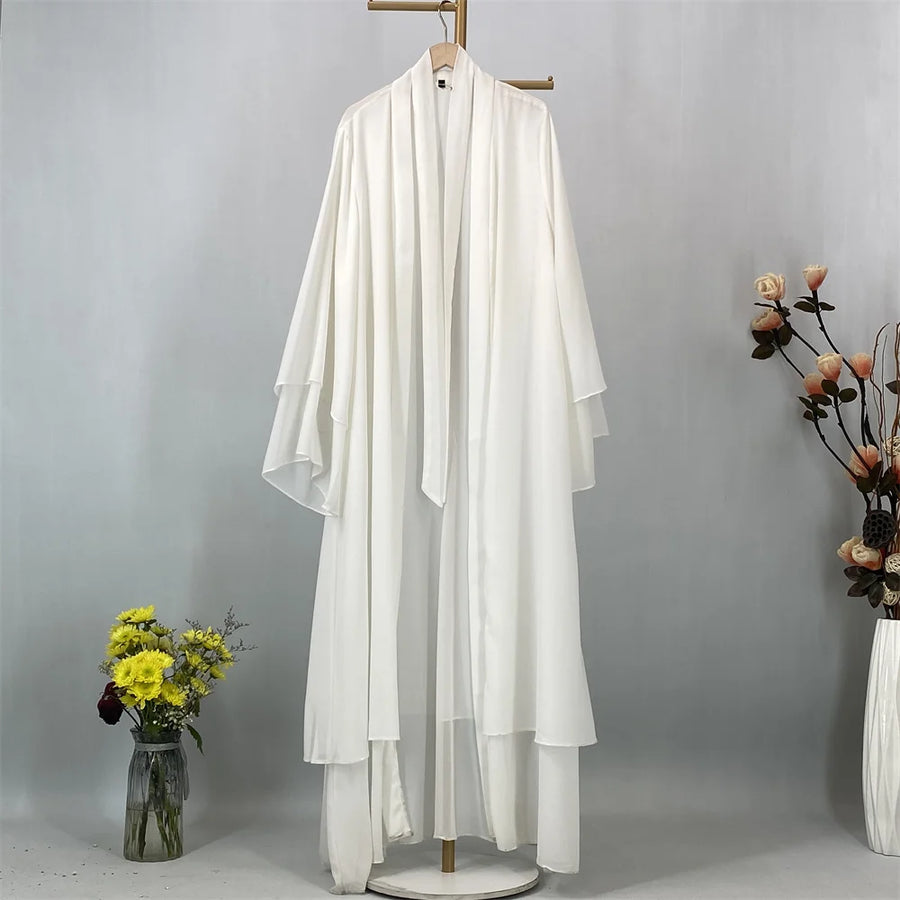 Ramadan Chiffon – The Open Abaya for the Muslim Woman in America