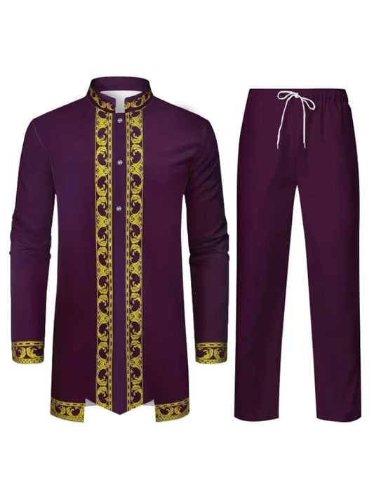 The 3D Printed Heritage Set – Two-Piece Arab Men's Traditional Robe