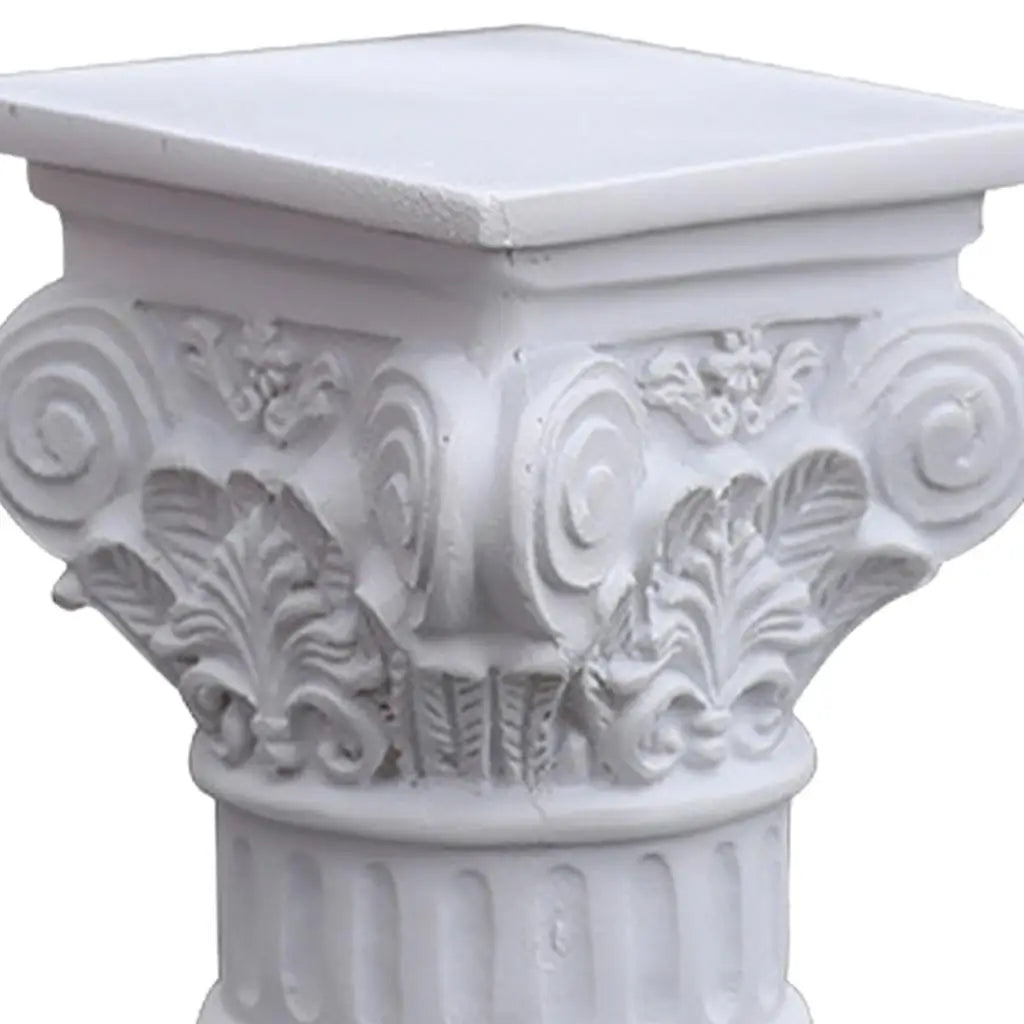 Jerash-Style Column Pedestal – Ancient Jordanian Architecture Statue for Home & Garden