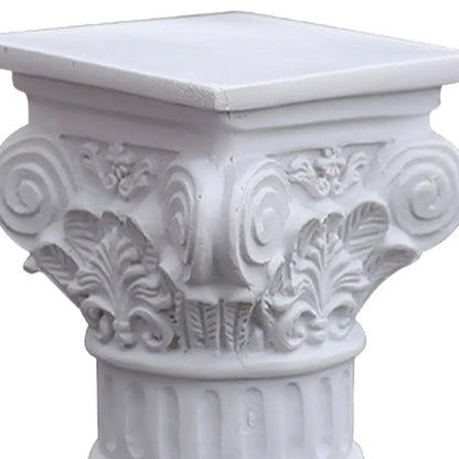 Jerash-Style Column Pedestal – Ancient Jordanian Architecture Statue for Home & Garden