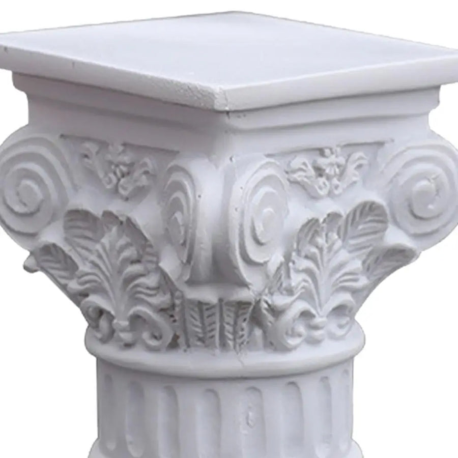 Jerash-Style Column Pedestal – Ancient Jordanian Architecture Statue for Home & Garden