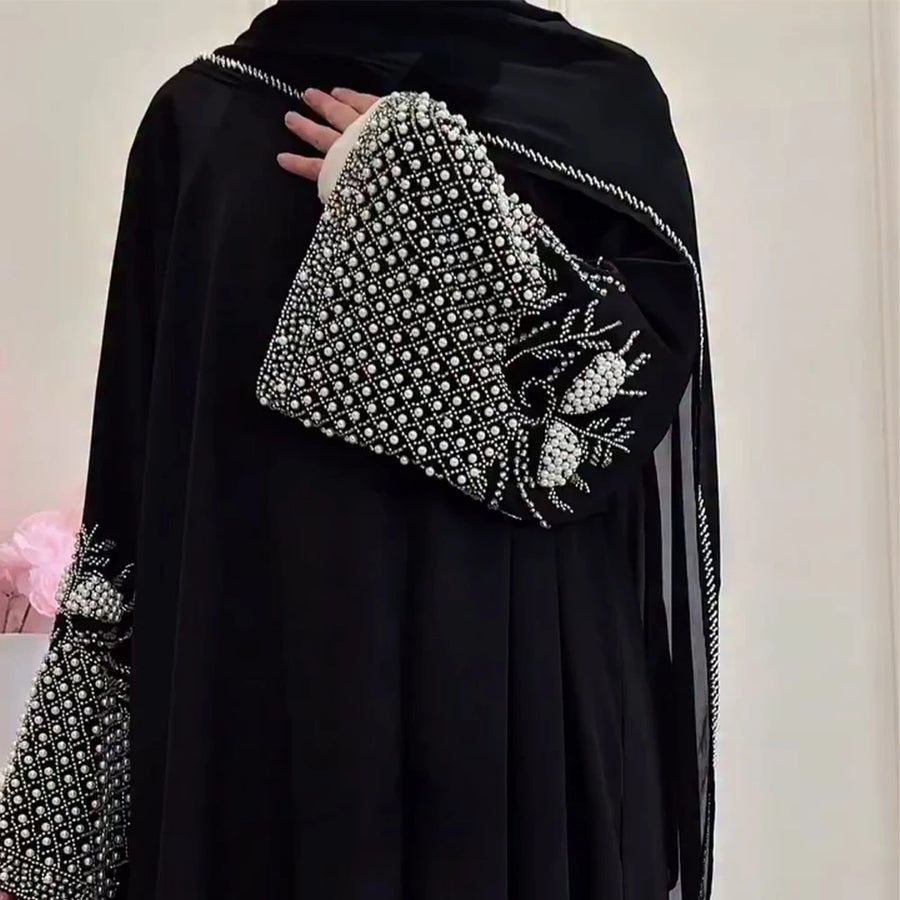 Diamonds of Eid – Beaded Kaftan for the Muslim Woman in America