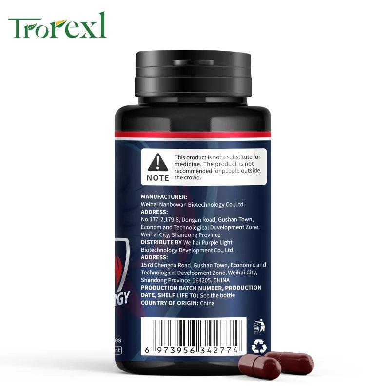 Men Sports Nutrition Epimedium Supplement for Enhance Endurance, Enlargement , Fatigue Resistance