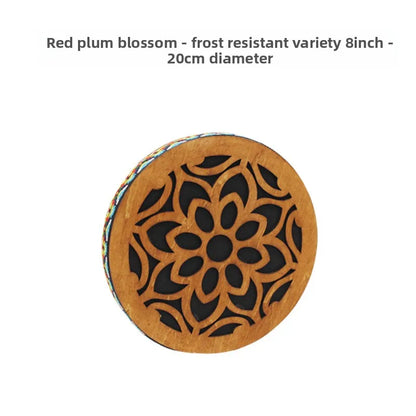8-inch/12-inch Ocean Drum Portable Hand Drum Instrument Ethnic Percussion Instrument Onomatopoeic Music Sound Therapy Relaxing