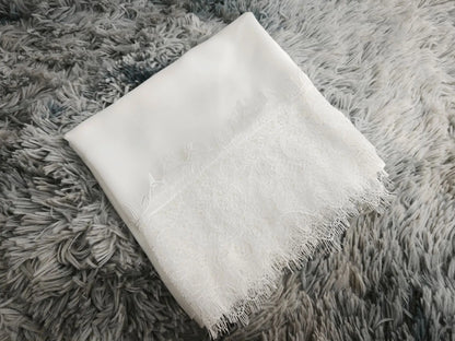 White Purity – The Solid Open Abaya with Hijab for the Muslim Woman in America