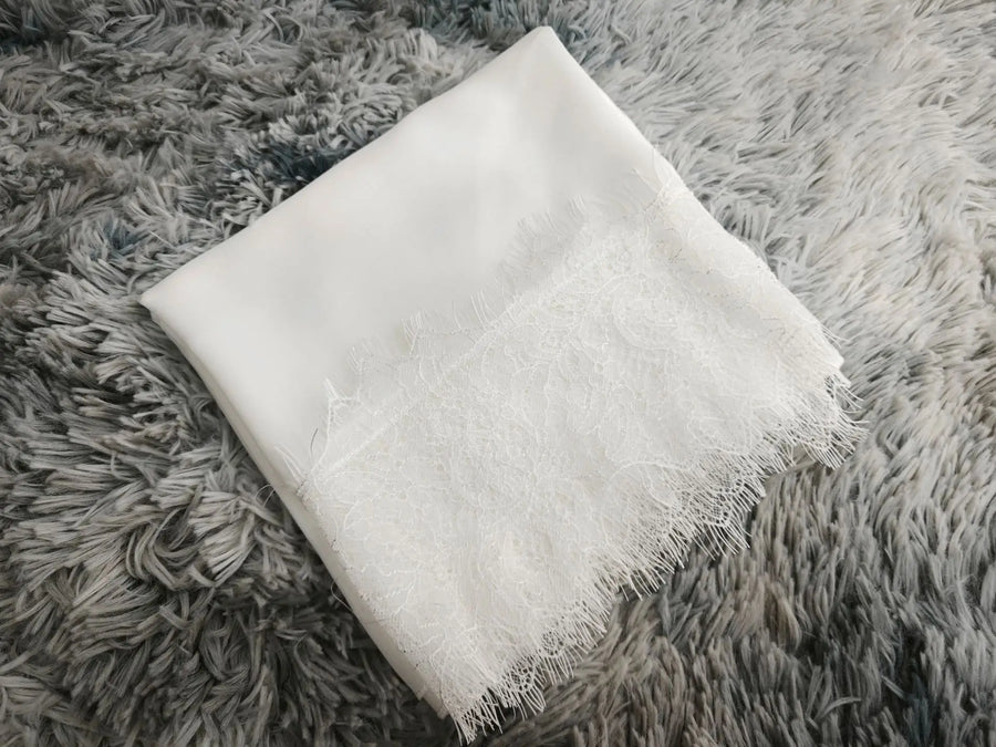 White Purity – The Solid Open Abaya with Hijab for the Muslim Woman in America