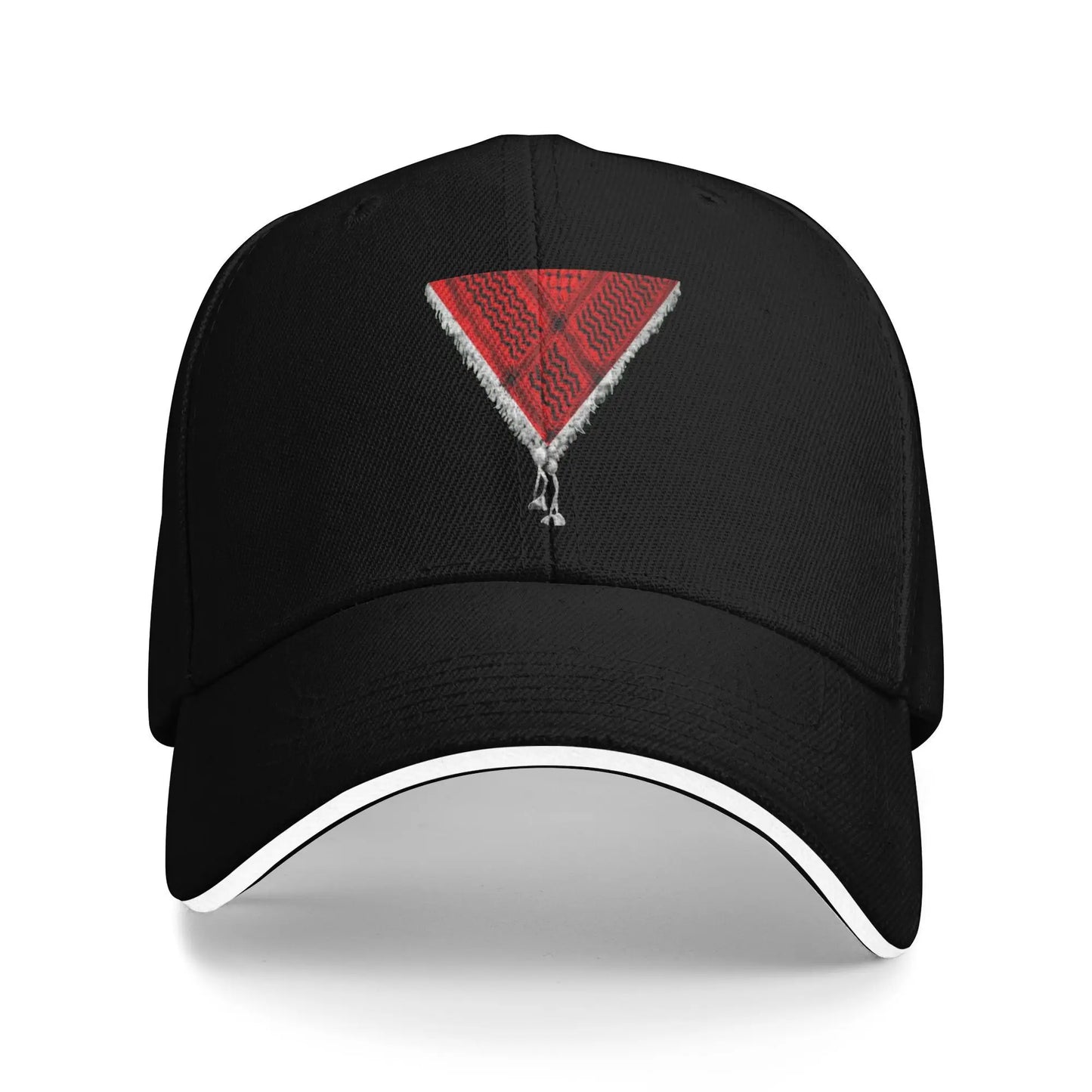 Summer Casual Baseball Cap Palestine The Red Triangle Running Hippie Trucker Hat For Female Male Breathable Funny Baseball Caps