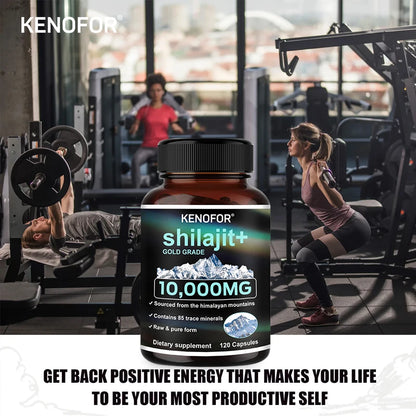 Shilajit Capsules - Increases Energy and Vitality, Supports Memory and Brain Function, , Promote Digestive Health, Non-GMO