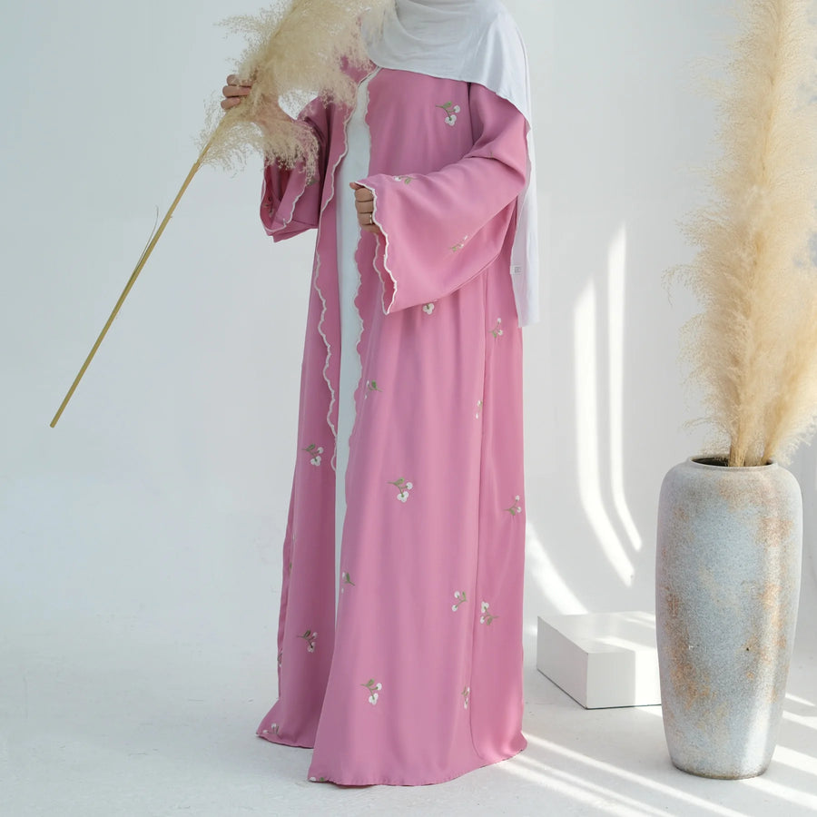 Eid Embroidered – The Cardigan Abaya for the Muslim Woman in America