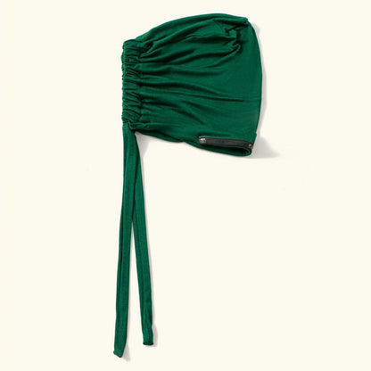 New Muslim Women Non-Slip Hijab Caps Undercap Solid Color Elastic Band Beanie Hat Adjustable Bonnet Hat Inner Cap Bandana Turban