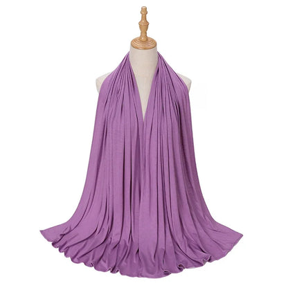 The Mercerized Cotton Jersey Hijab – Softness, Style, and Full Coverage