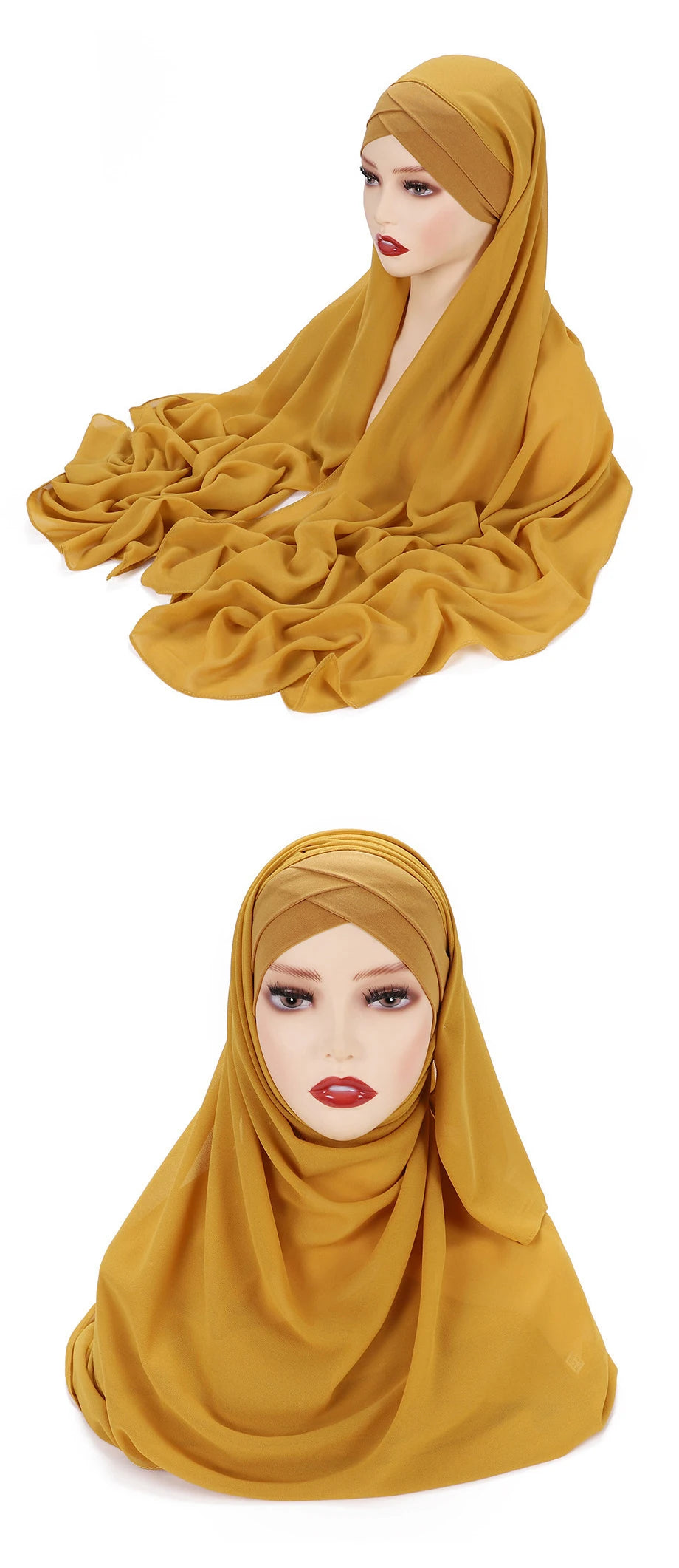 The Chiffon Hijab Set – Grace, Comfort, and Faith in Every Fold