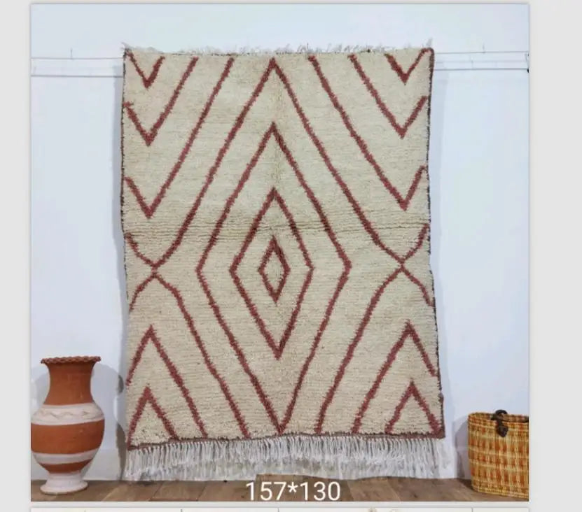 The Atlas Weave – Authentic Handmade Moroccan Berber Wool Rug
