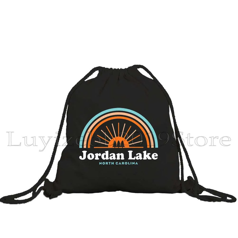 Jordan Emblem Drawstring Bag – Petra, Flag & Map Gym Sackpack