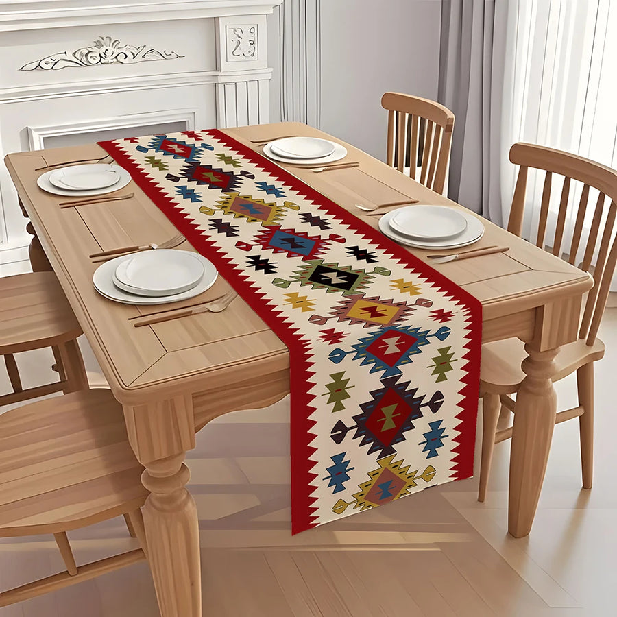 The Universal Boho – Washable Bohemian Table Runner