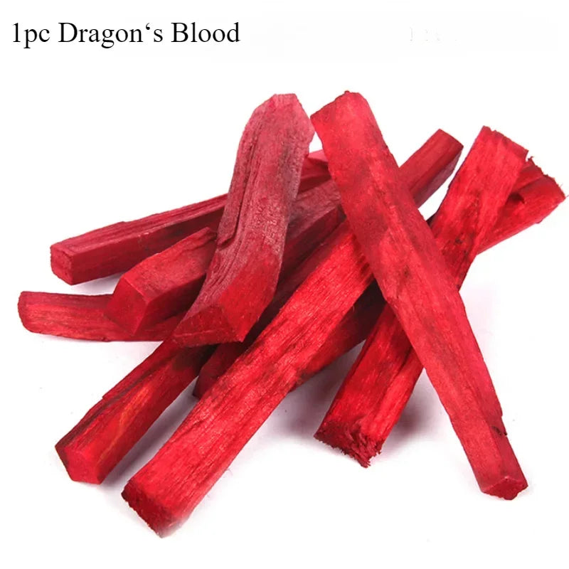 Dragon's Blood Palo Santo Sticks – Natural Smudge for Crystal Cleansing & Air Purification