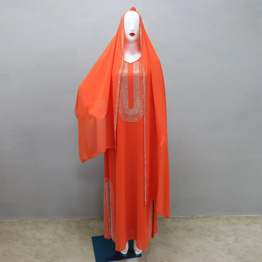 The Diamond – Off-Shoulder Kaftan for the Muslim Woman in America