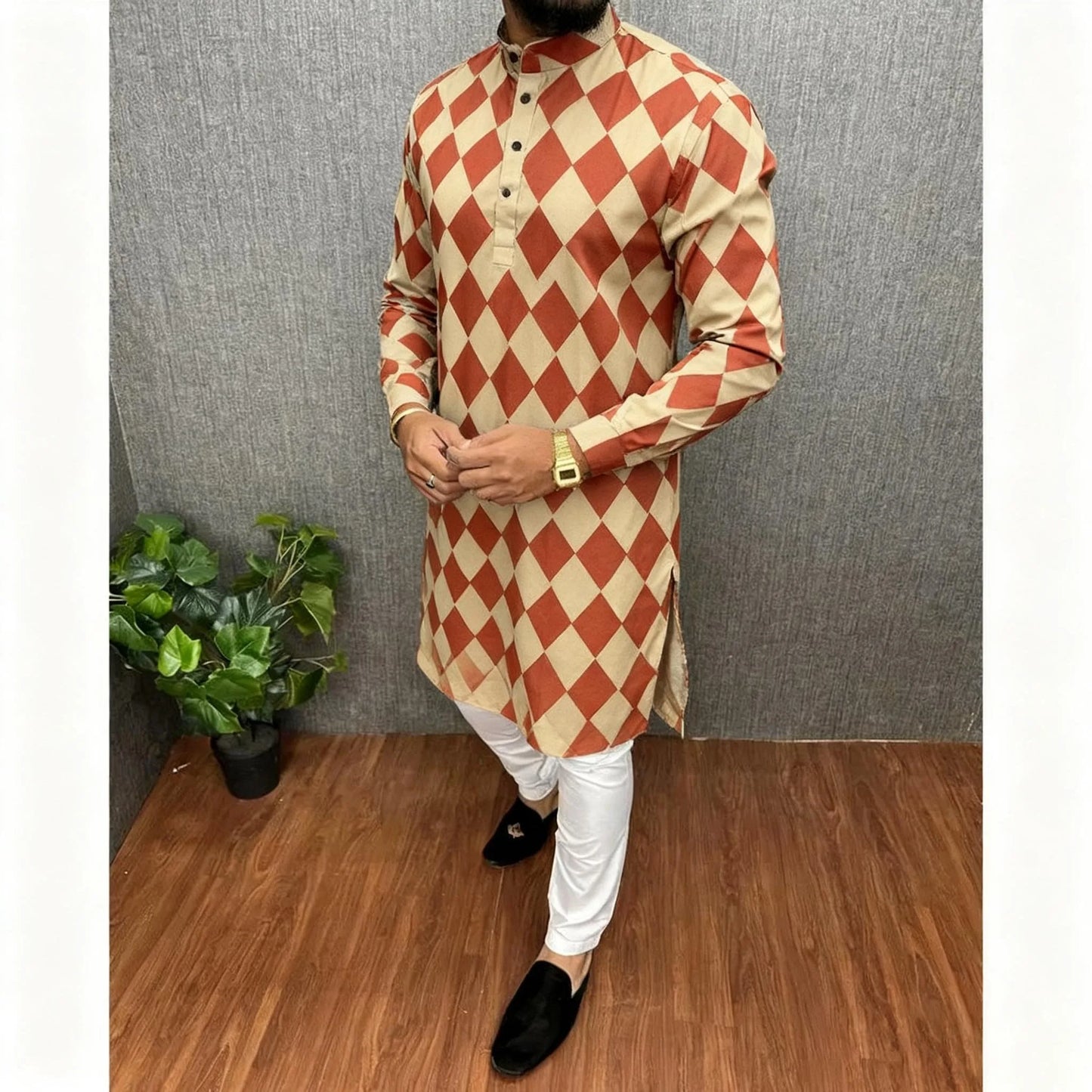 Longline White Shirts Muslim Men Prayers Clothes Luxury African Style Bronzing Vestido Arabe Para Hombre Tenue Marocaine Homme