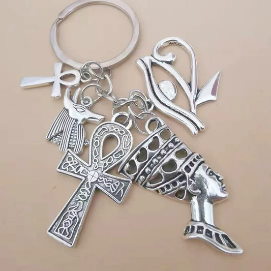 Egyptian Ankh Keychain – Ancient Symbol of Life, Personalized Souvenir Gift