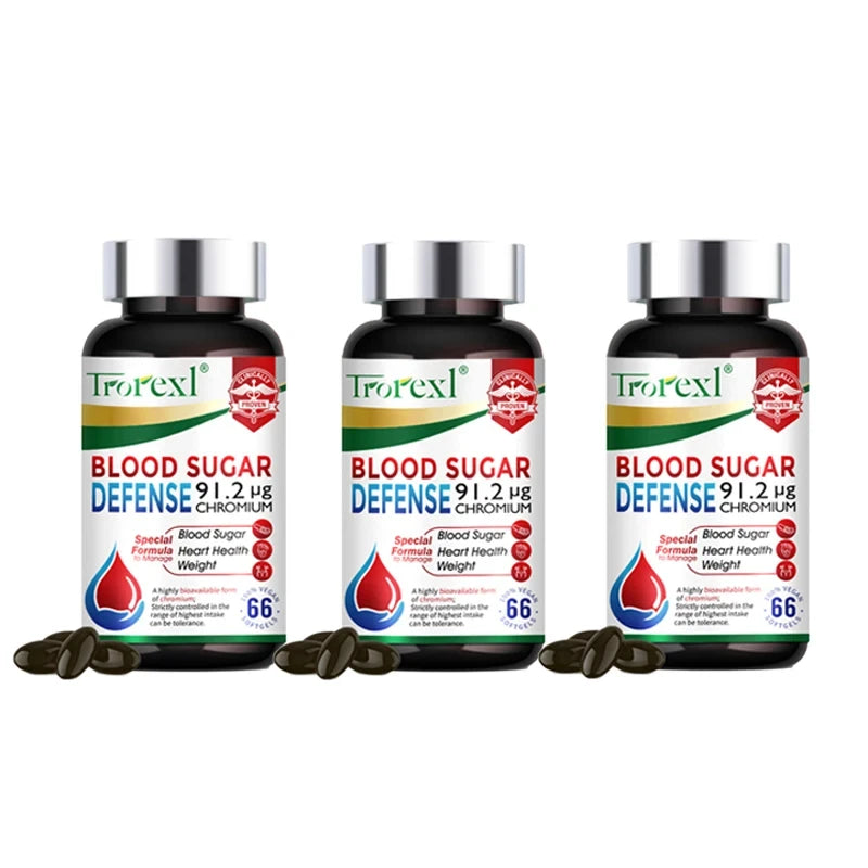 The Sugar Shield – Blood Sugar Defense & Cardiovascular Support Capsules