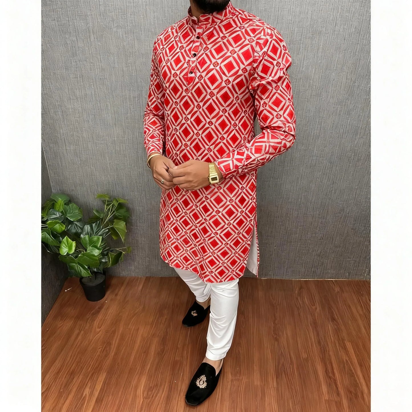 Longline White Shirts Muslim Men Prayers Clothes Luxury African Style Bronzing Vestido Arabe Para Hombre Tenue Marocaine Homme
