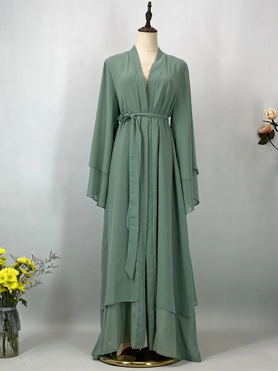Ramadan Chiffon – The Open Abaya for the Muslim Woman in America