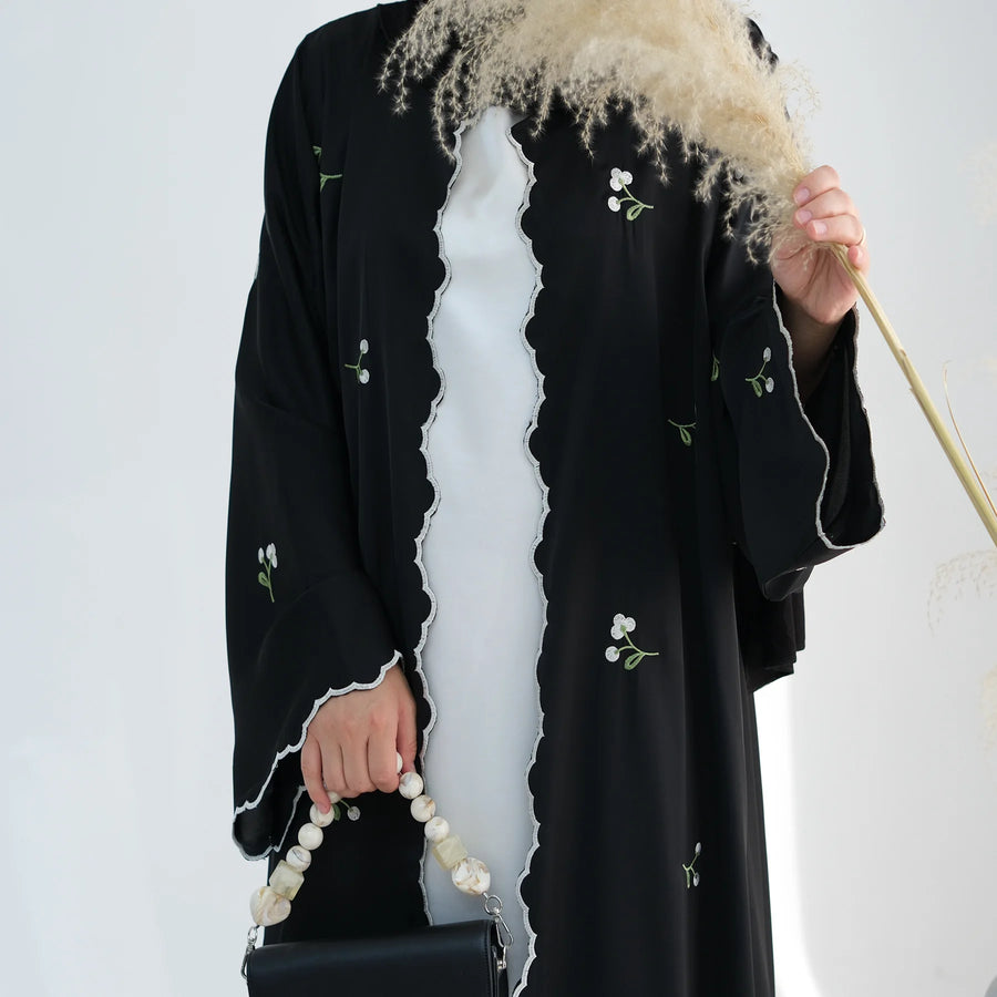Eid Embroidered – The Cardigan Abaya for the Muslim Woman in America