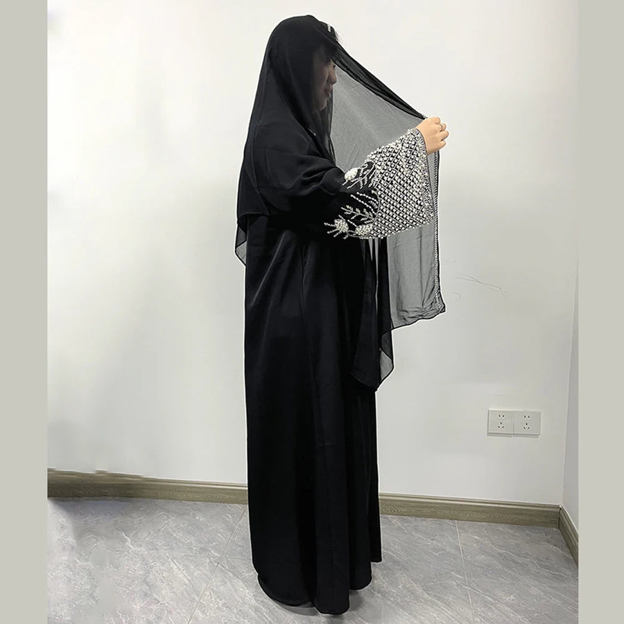 Diamonds of Eid – Beaded Kaftan for the Muslim Woman in America
