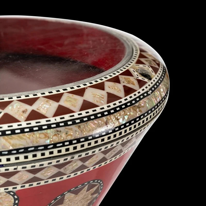 Middle Eastern drum Darbuka Arabic drum Handclapped percussion instruments Made in Egypt 8 Inch Aluminum