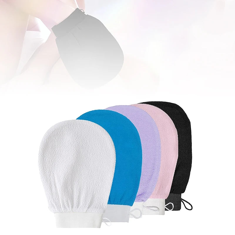 Moroccan Shower Exfoliating Glove Hammam Bath Body Cleaning Scrub Massage Mitt Kessa Peeling Towel Glove
