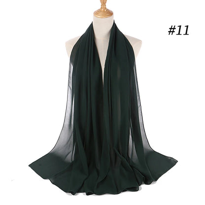 The Bubble Chiffon Hijab – Light as Air, Bold in Style