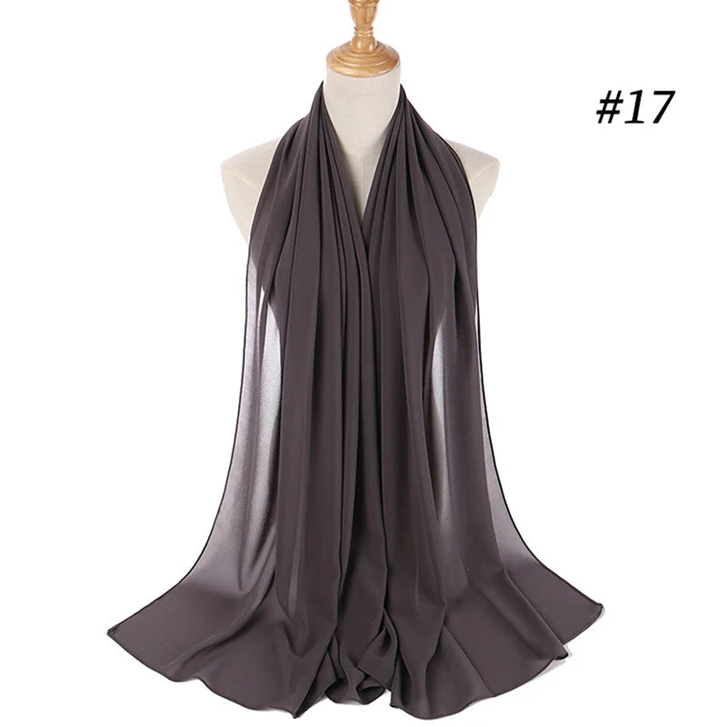 The Bubble Chiffon Hijab – Light as Air, Bold in Style