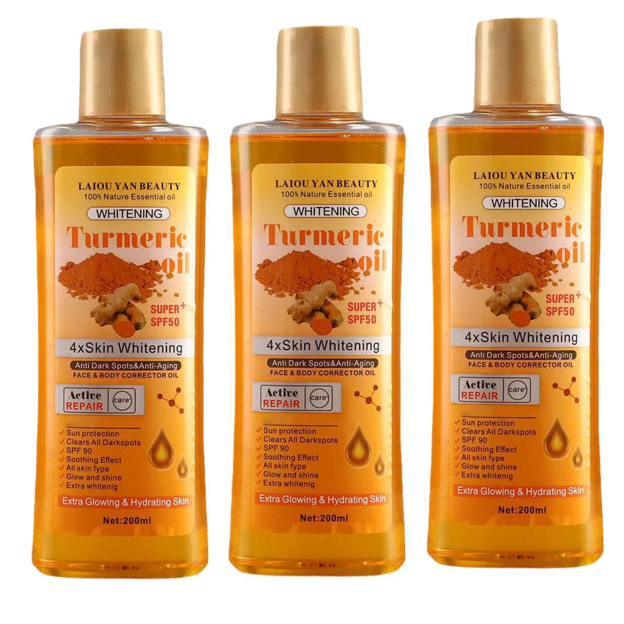 The Golden Serum – Turmeric & Ginger Deep Hydration Face Oil (200ml)
