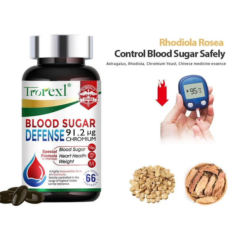 The Sugar Shield – Blood Sugar Defense & Cardiovascular Support Capsules