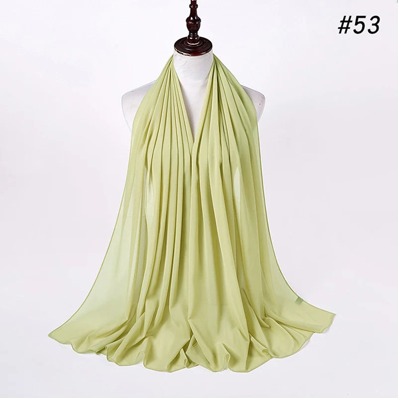 The Bubble Chiffon Hijab – Light as Air, Bold in Style