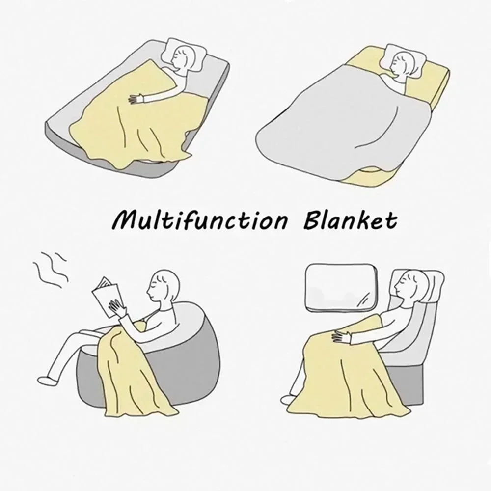 6 Size Merciful Virgin Mary Flannel Art Blanket, Home Sofa Office Nap Blanket for Four Seasons, Machine Washable Flannel Blanket