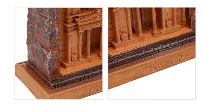 Petra Ancient City Resin Ornament – Creative Jordanian Heritage Decor