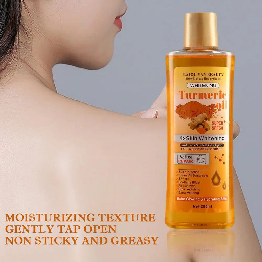 The Golden Serum – Turmeric & Ginger Deep Hydration Face Oil (200ml)