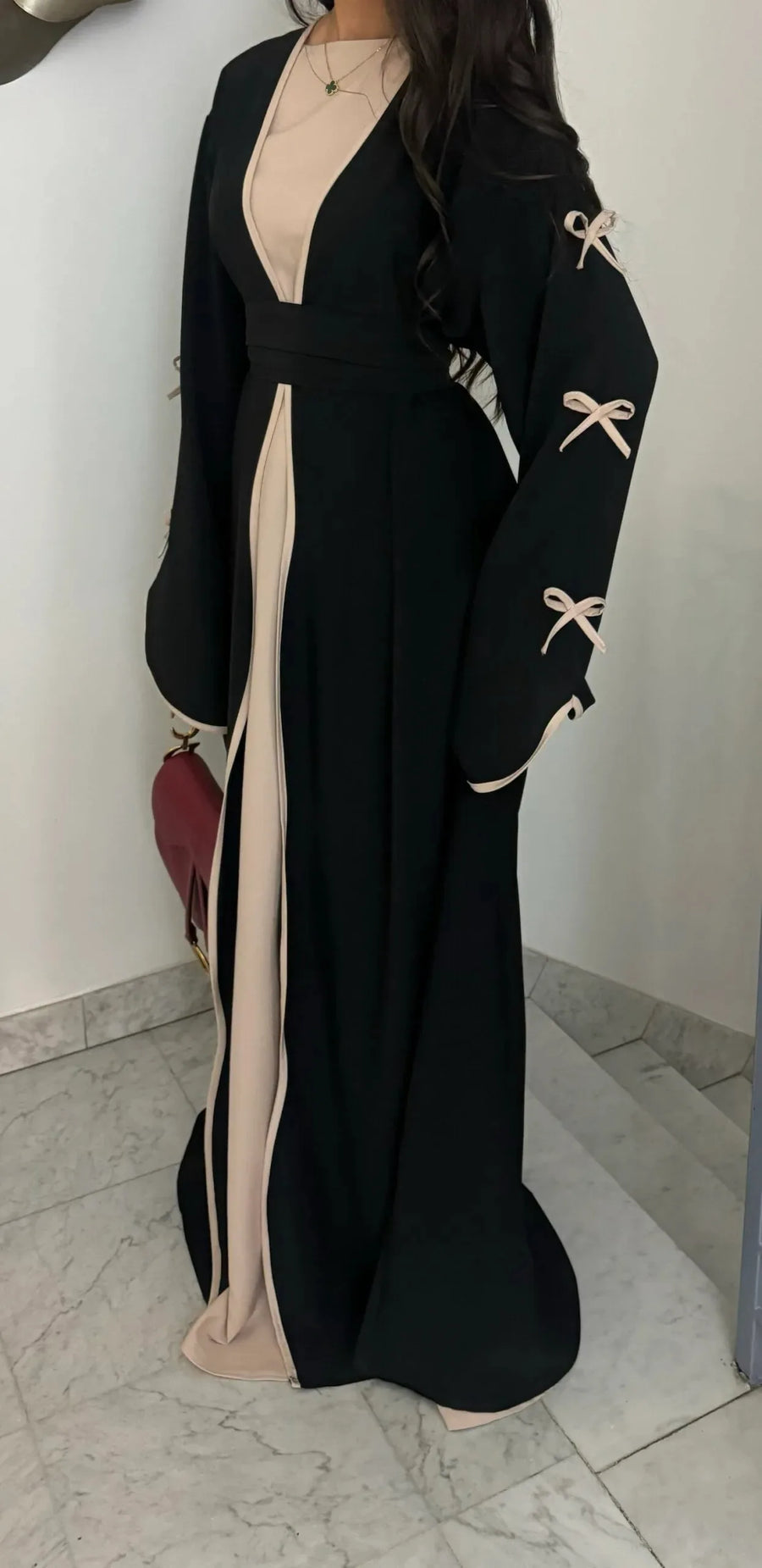 Eid Bow – The Cardigan Abaya for the American Muslim Woman