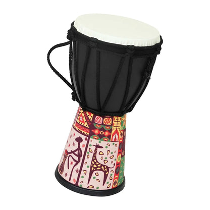 African Drum Handheld Children's Drum Gifts Portable Snare  Drum Cavity Orff Percussion Musical Instruments