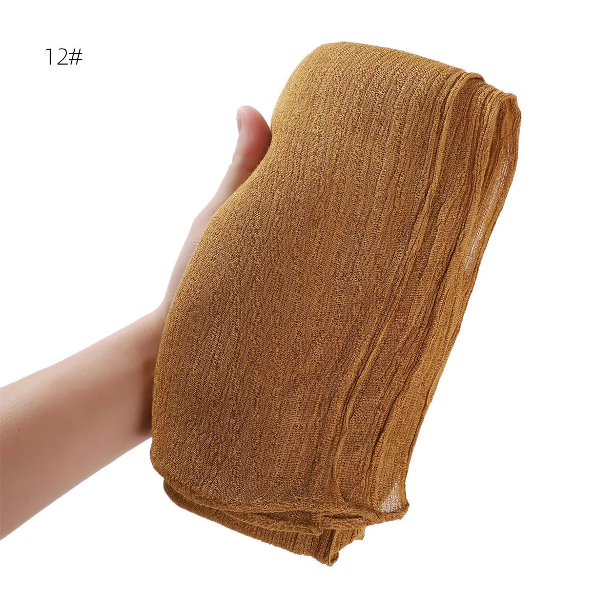 The Crinkle Rayon Hijab – Effortless Elegance, All-Day Comfort