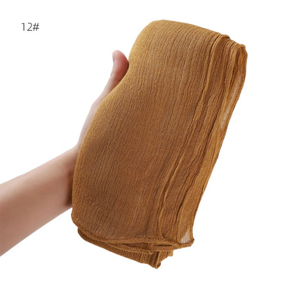 The Crinkle Rayon Hijab – Effortless Elegance, All-Day Comfort