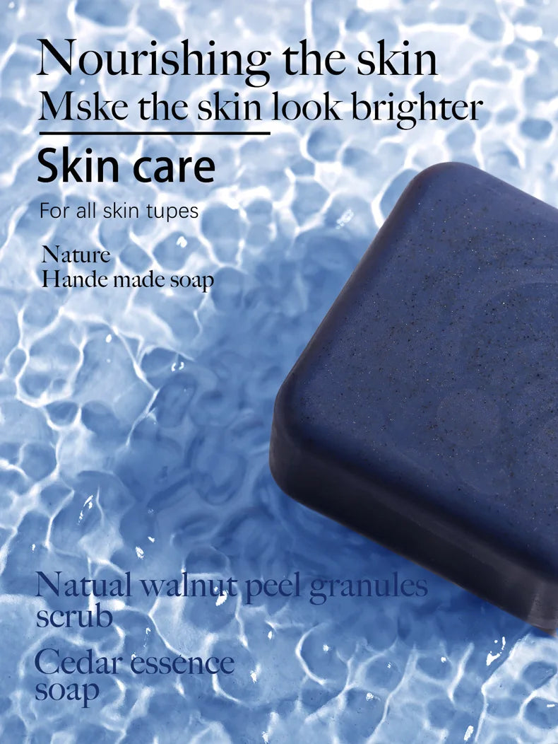 The Atlas Cedar – Anti-Acne Herbal Scrub Soap for Men