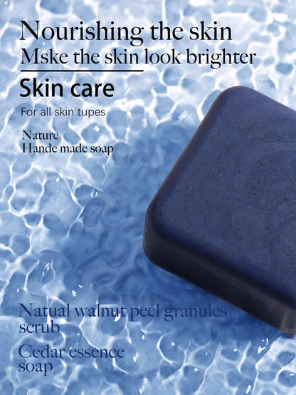 The Atlas Cedar – Anti-Acne Herbal Scrub Soap for Men