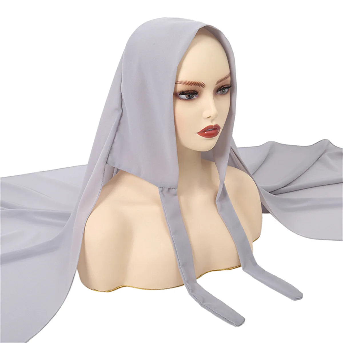 The Non-Slip Solid Hijab – Stay Covered, Stay Confident