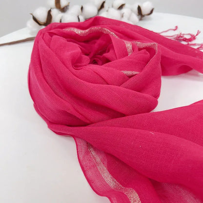 cotton linen light women Scarf Fashion Long Size  Lady Wraps Solid Color Muslim Head Scarf Shawls And Wraps