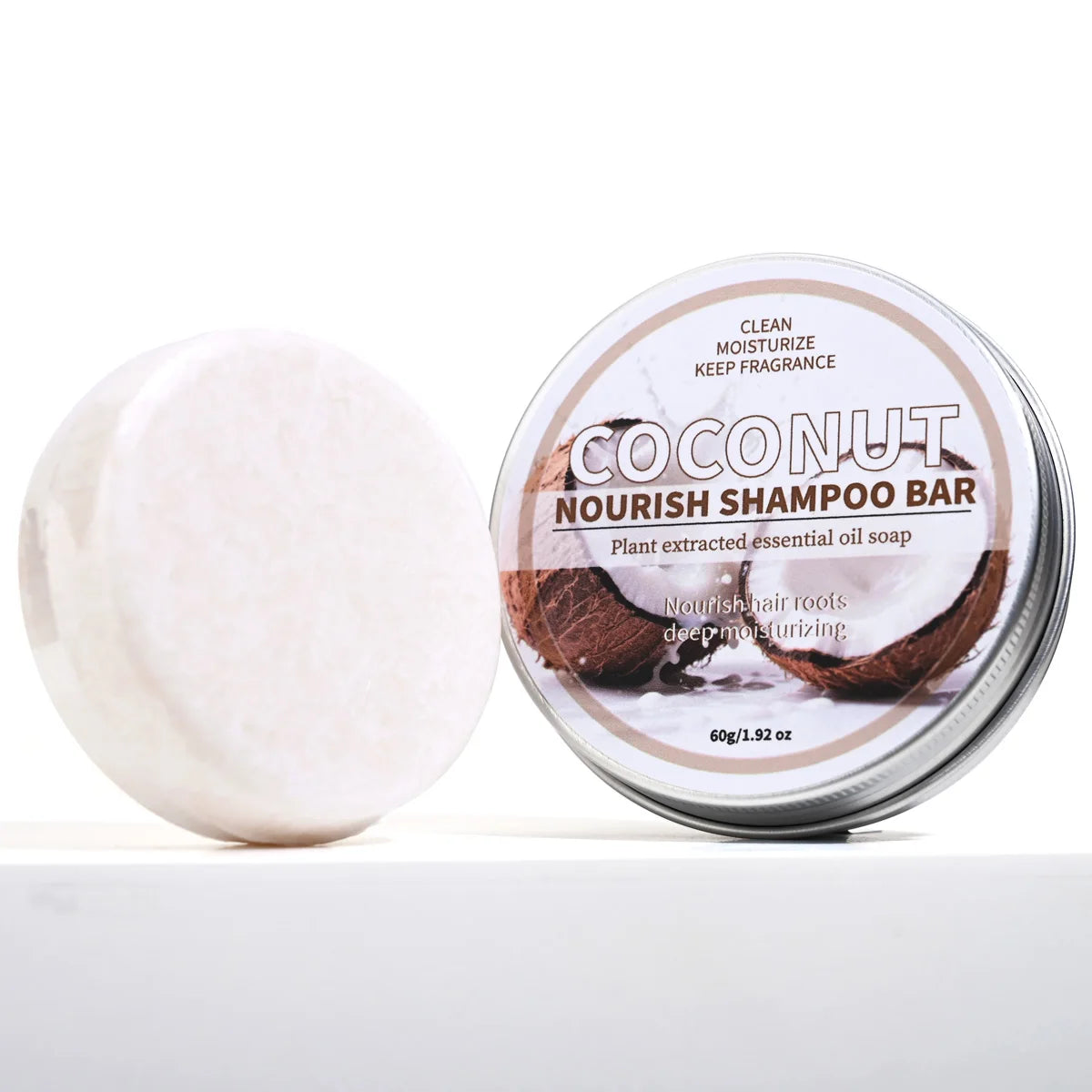 The Coconut Cleanser – Handmade Olive & Coconut Oil Shampoo Bar